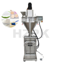HZPK semi-automatic powder filling machine for coffee powder wheat flour condiment solid drink veterinary drugs dextrose